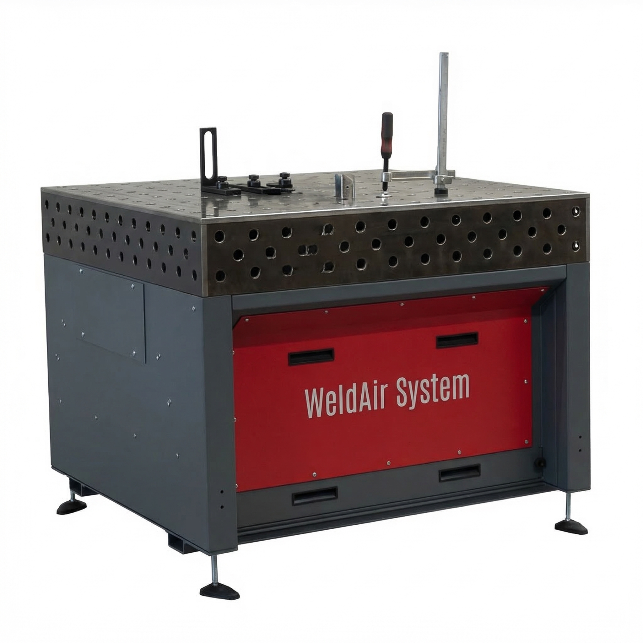 WeldAir System – Модулна система за издухване надолу за заваръчни плотове